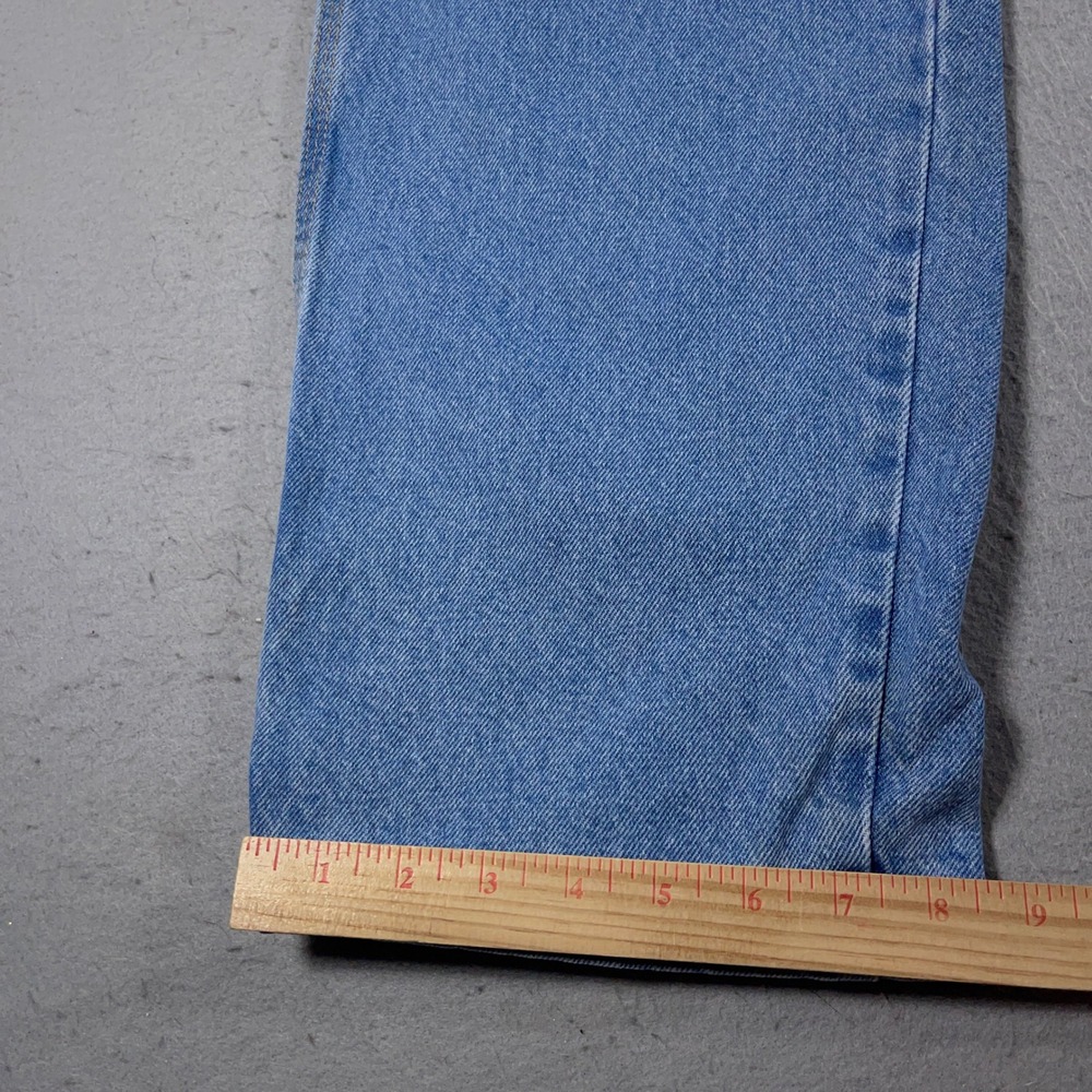 Wrangler Rugged Wear Jeans Men's 32x32 Denim Carpenter Utility Pants Light Wash - Picture 5 of 11